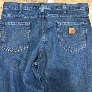 Carhartt Blue Relaxed Jeans Classic Denim